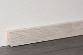 Sockelleiste 40 mm Cube | K40C | Eiche Weiß